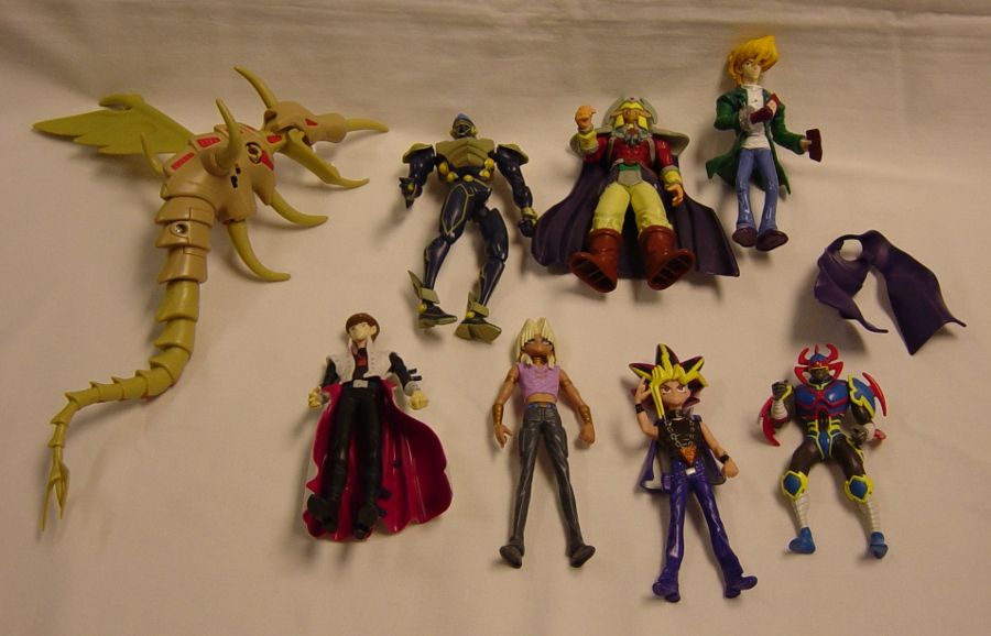 Yu Gi Oh Super Lot of 20+ Action Figures Egyptian God Ra Tormentor 