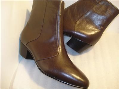 Giorgio Brutini Mens Boots Cuban Heel Brown US Sz 10 W