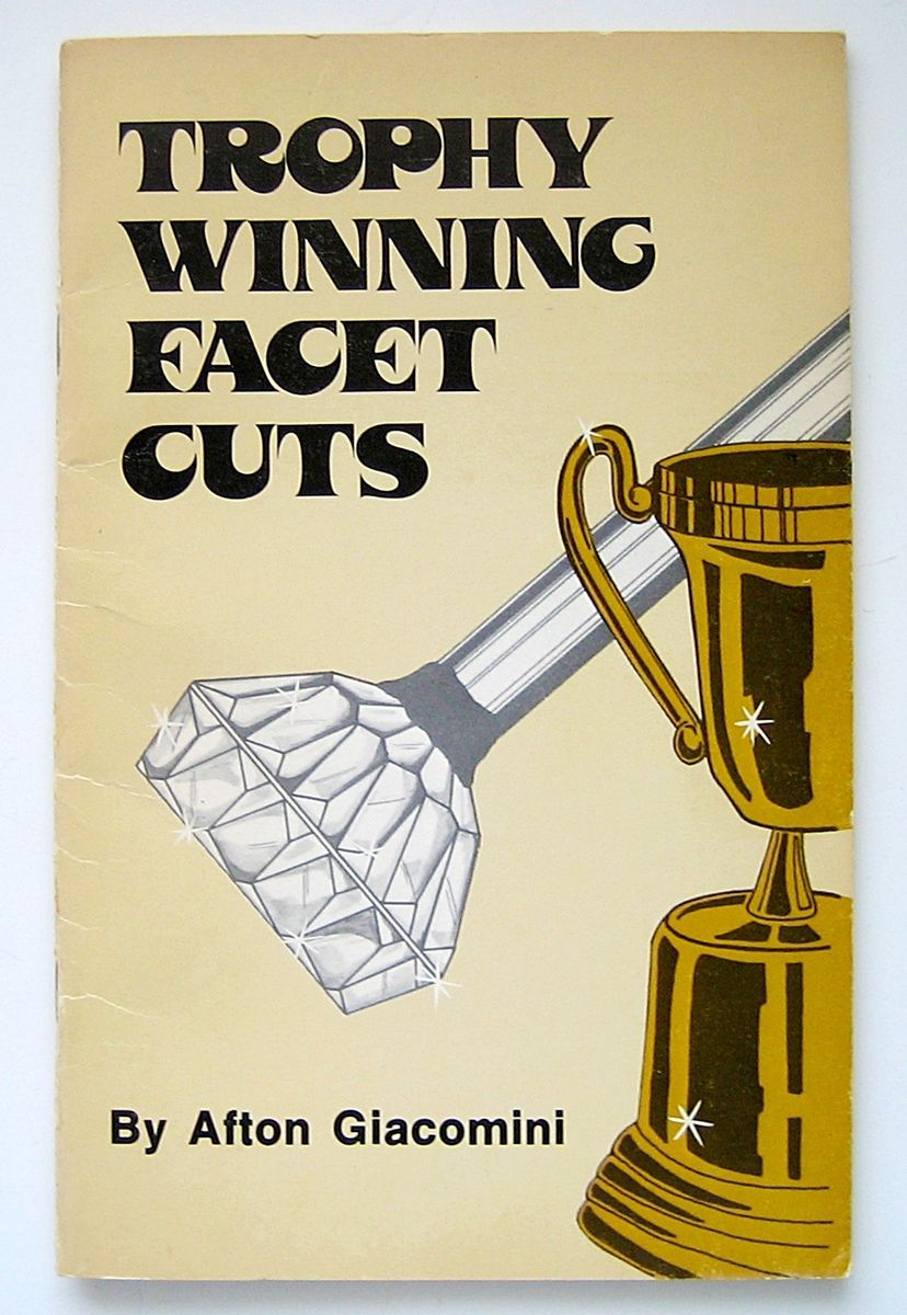 Trophy Winning Facet Cuts Afton Giacomini 25 Designs Collectors Item 