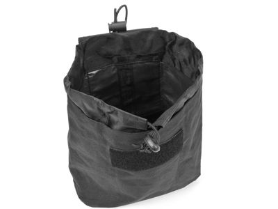 New NcSTAR Airsoft Tactical Small Utility Folding Dump Pouch Black 