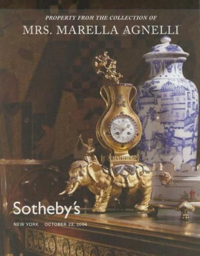 Sothebys Marella Agnelli Fine Antique Collection 2004