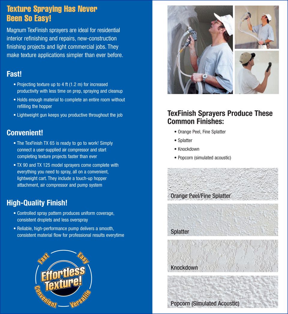 Graco Magnum Texfinish TX 65 Interior Texture Sprayer