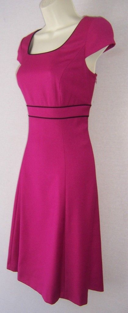 ALEX MARIE Alicia Pink Cap Sleeve Scoop Neckline Versatile Dress 20W 
