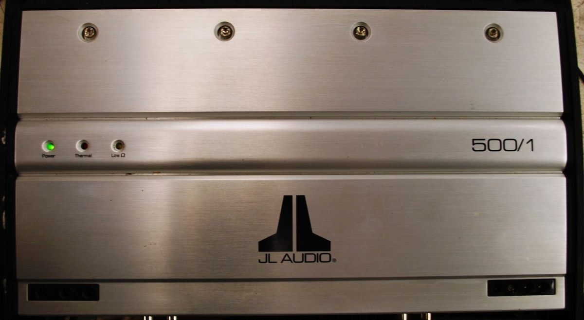 JL Audio 500 1 Class D Monobloc 1 Channel Amplifier