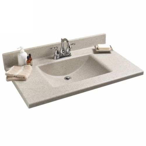 American Standard CMW3722 656 Rectangular 37 x 22 Vanity Top Sand 