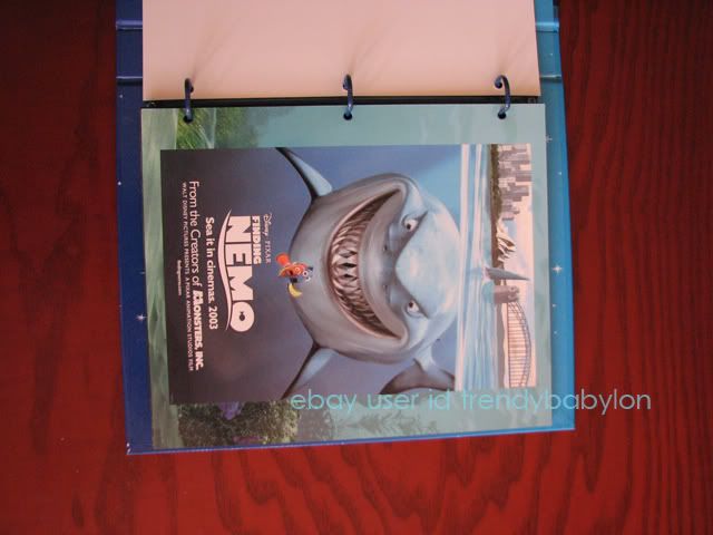 Disney Pixar Souvenir Stamp Album with Full Stamp Sets