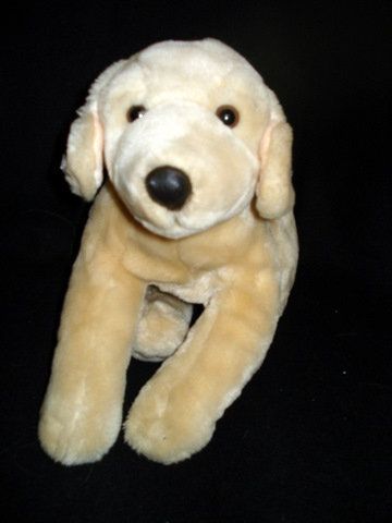 Animal Alley Plush Stuffed Yellow Labrador Golden Retriever Puppy Dog 
