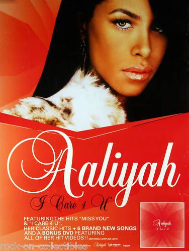 aaliyah 2002 i care 4 u promo poster time left