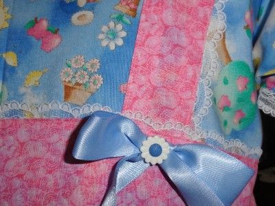 Adult Sissy Baby Dress Bears N Bunnies by Annemarie