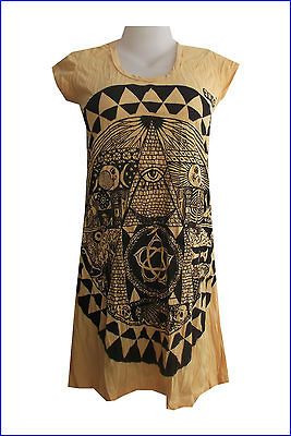 Yoga Dress Egypt Pyramids Pharaon Sign Eye Mistery Hobo Boho Sure 