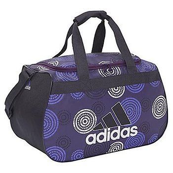 adidas diablo small printed duffel bag