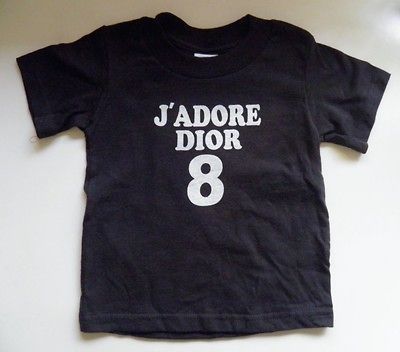 ADORE DIOR 8 SEX & THE CITY Carrie ~ Baby Girl 12mo 18mo T SHIRT 