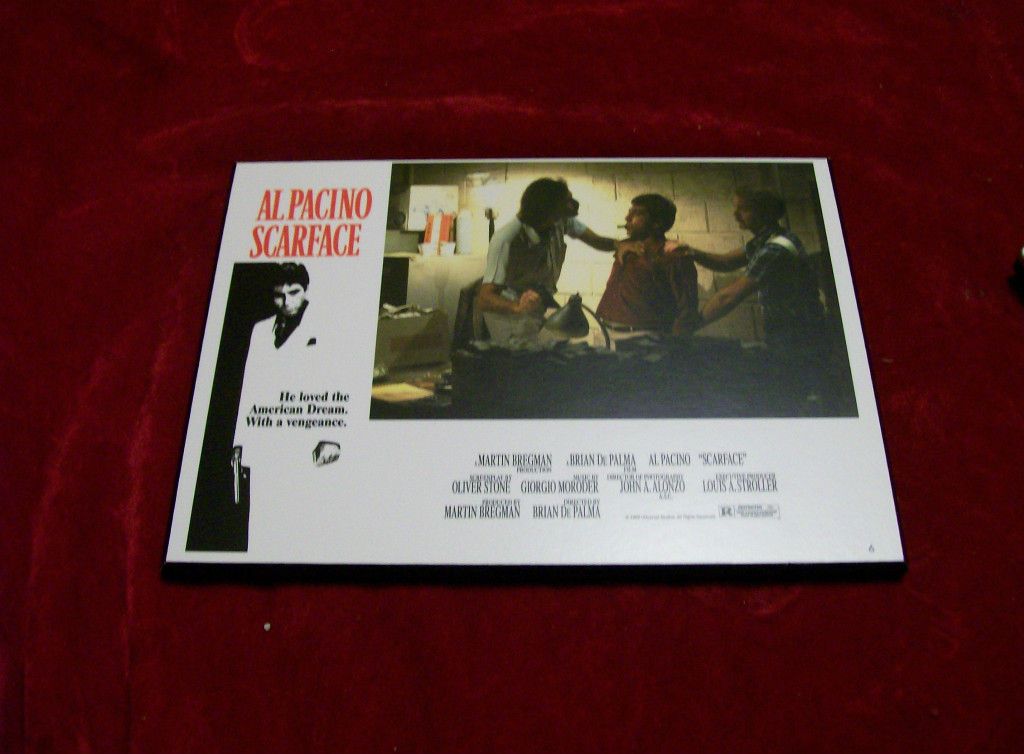 al pacino scarface plak it picture pre owned  11 00 buy it 