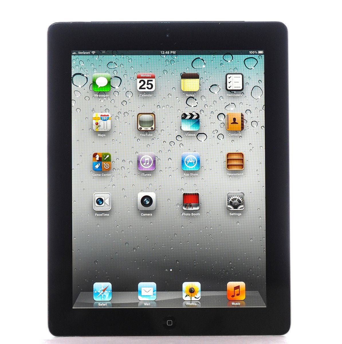 Apple iPad 2 64GB WiFi 3G Verizon Black MC764LL A Good Condition