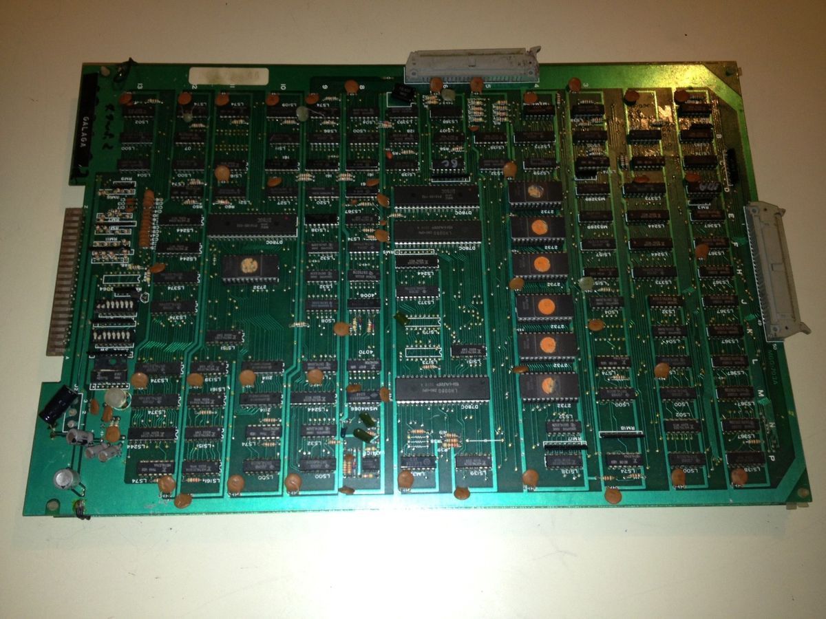 Galaga PCB for Arcade Machines Untested Board