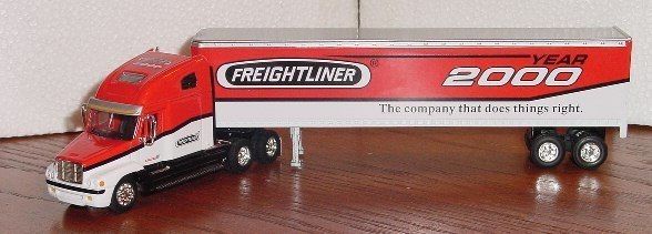 Liberty Classics Freightliner 2000 Tractor Trailer Are Die Cast Rubber 