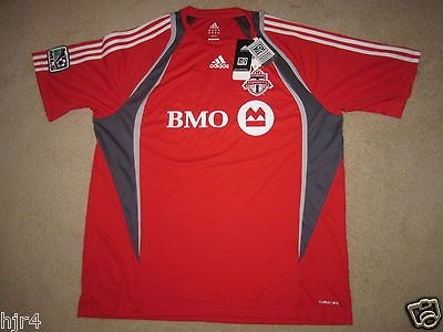 toronto fc mls soccer adidas jersey 2xl 2x new time