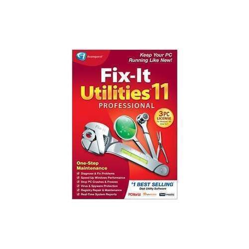 Avanquest Fix It Utilities 11 Professional Software for Windows