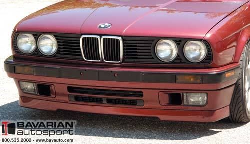 BMW E30 325i 325is Valence Lip Spoiler   Cut Out Style   Genuine BMW 