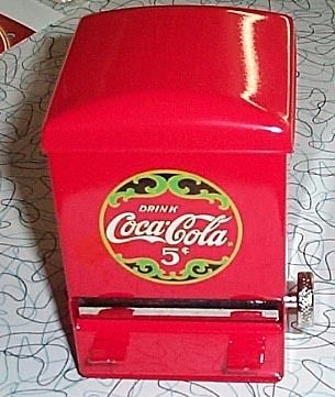 COCA COLA COKE MATCHING CAFE STYLE STRAW, NAPKIN & TOOTHPICK DISPENSER 