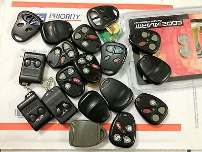 LOT Car Alarm Remote GM Avital Sidewinder Automate DEI 4 button RESALE