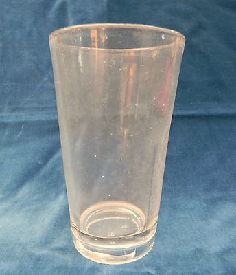 rare vintage antique heavy half pint water ale beer glass