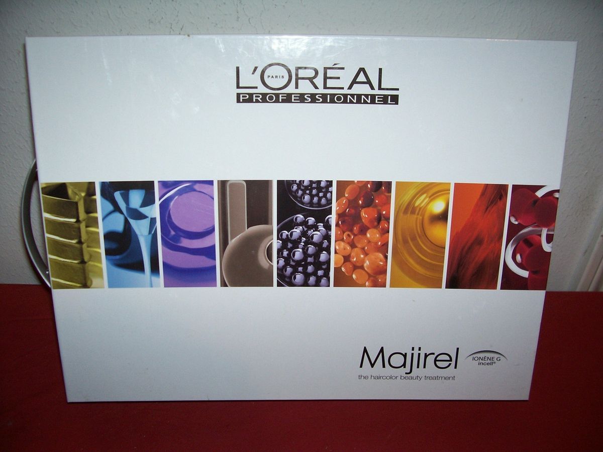   MAJIREL Ionene G Swatch Hair Color Chart Book Album NEW