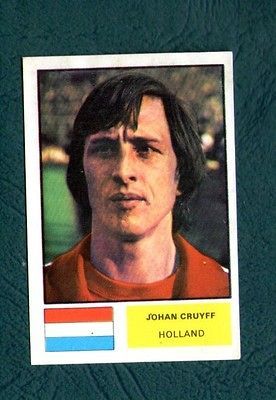 Johan Cruyff 1973 Ajax Amsterdam Panini OK VIP Holland Football Soccer 