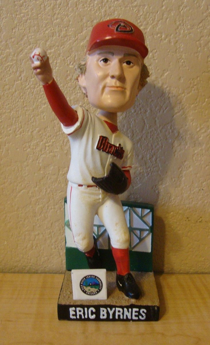 Arizona Diamondbacks Eric Byrnes Bobblehead Hand Painted MLB No Box 