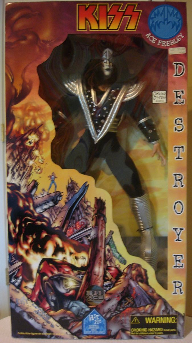   Frehley 24 Destroyer Doll / Action Figure   Art Asylum   Never Opened