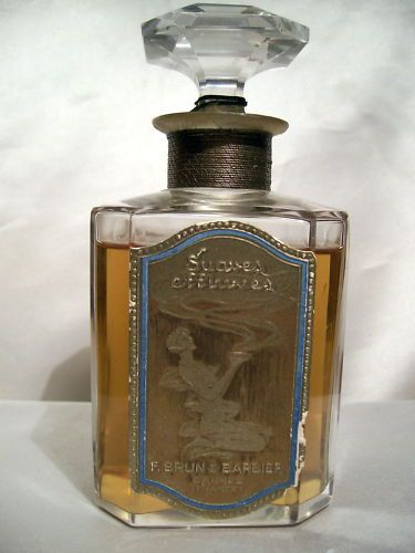 Brun Barbier Suaves Effluves Flacon de Parfum Baccarat 1919 Perfume 