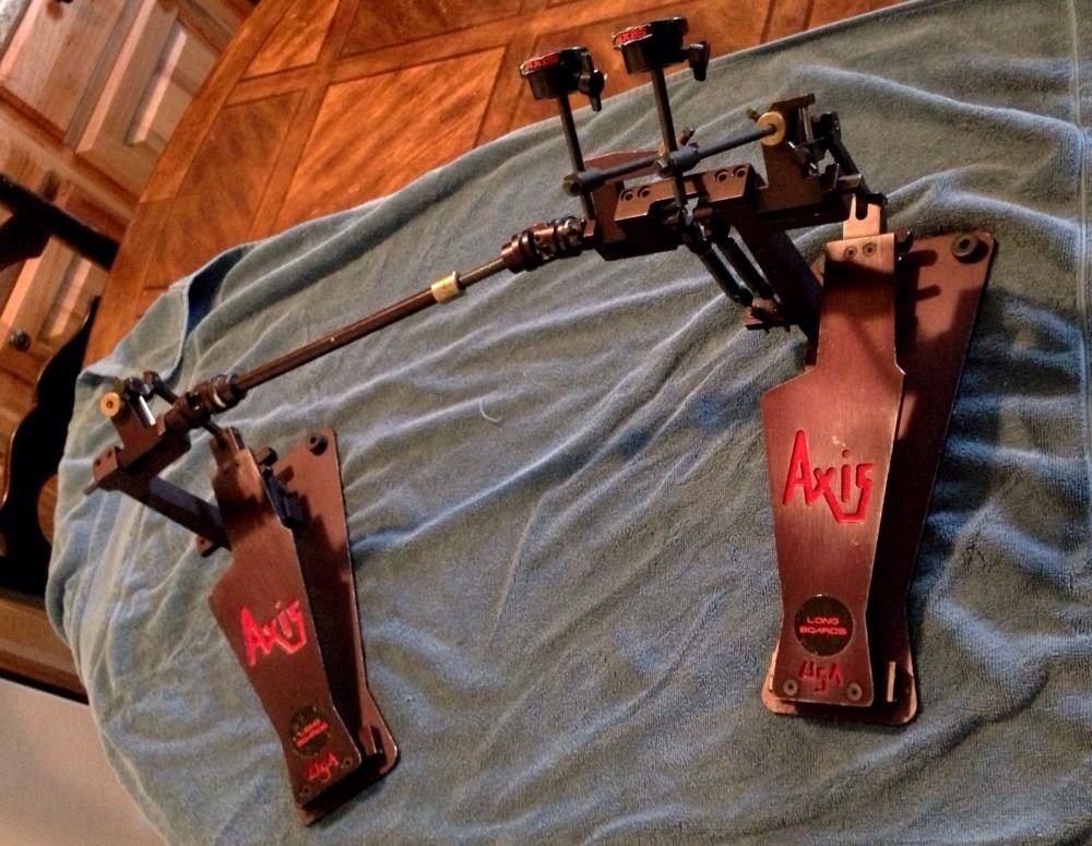 Axis Longboard Double Bass Drum Pedal