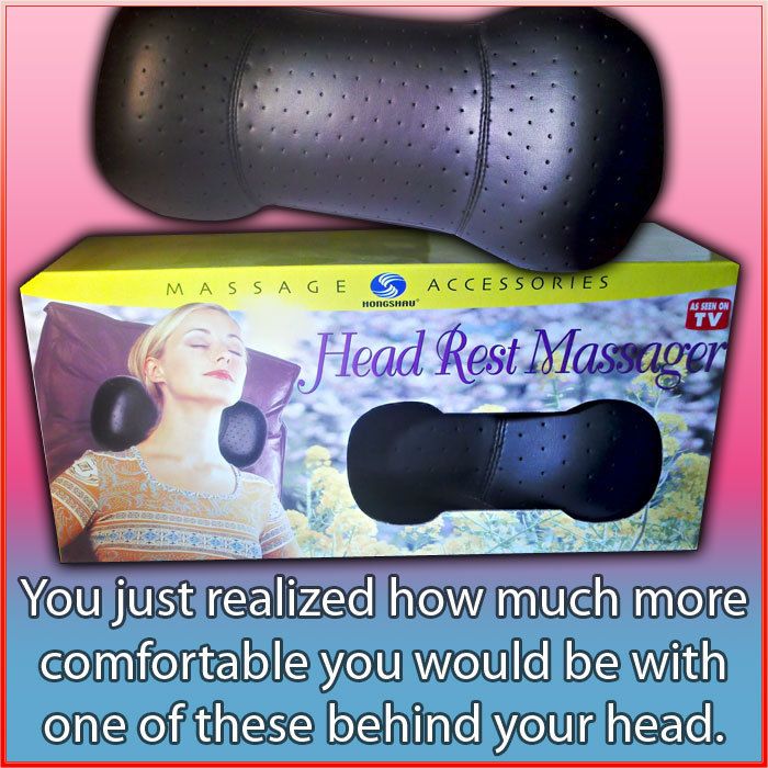 As Seen on TV Hongshau Massage Accessories Head Rest, Neck & Body 