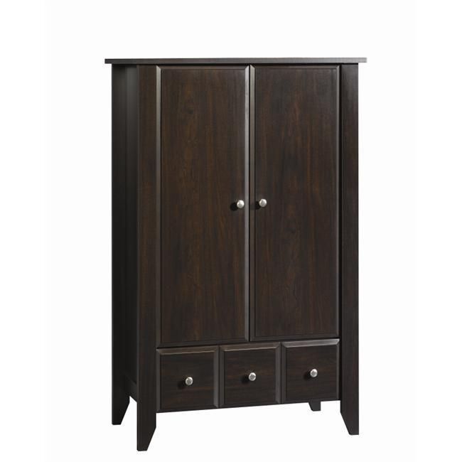 Shoal Creek Ready to Assemble Jamocha Armoire Jamocha