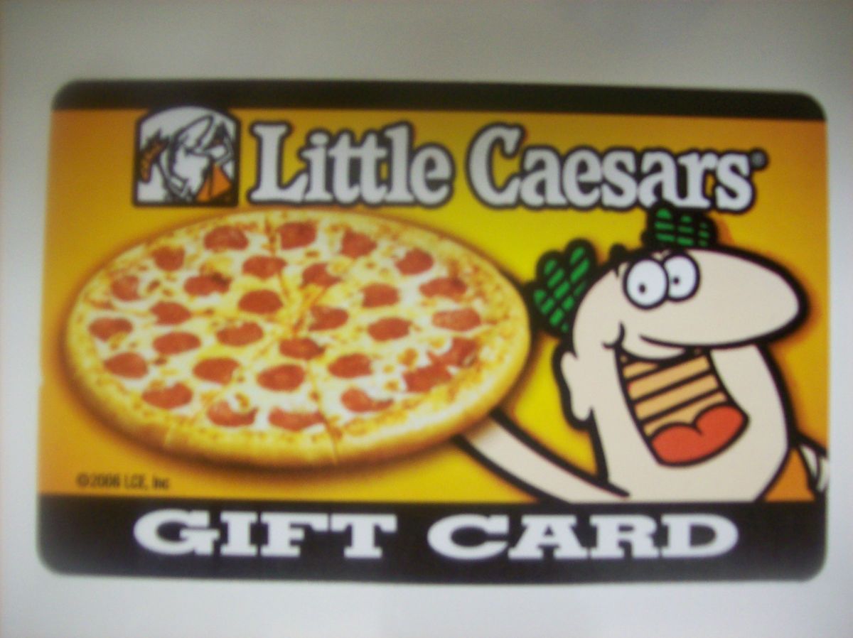 Little Caesars Gift Card 0 Balance 