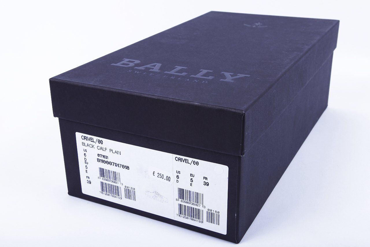 Bally Shoes Sneaker Man Sz 6 EU 39 362 5 $ 30 B110007917018 Blacks 