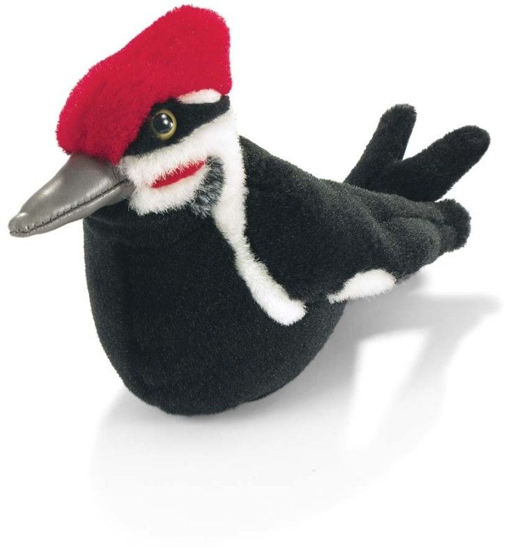 Audubon Birds Pileated Woodpecker Plush Authentic Call