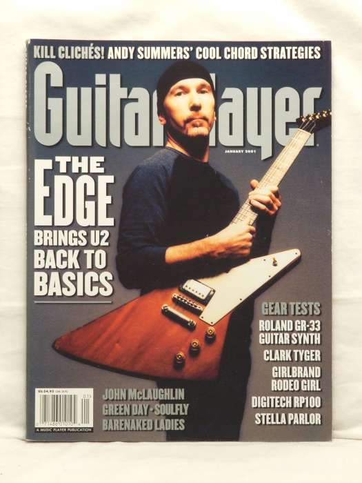 Guitar Player Magazine The Edge U2 Barenaked Ladies 01