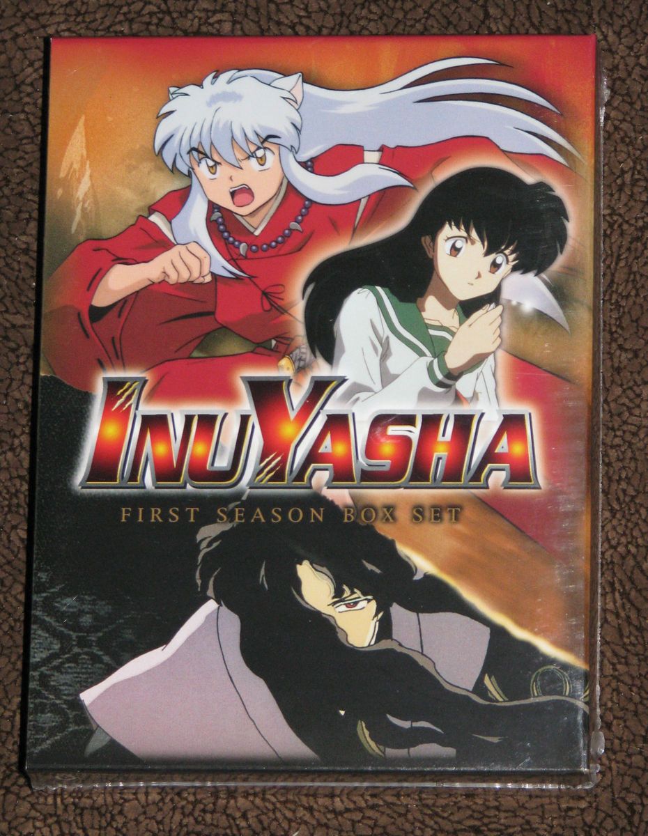 New InuYasha Season 1 DVD 5 Disc Set Anime