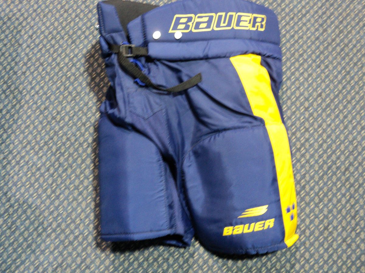 Pro Stock Return Bauer Supreme Custom Pro Hockey Pants Team Sweden XL 