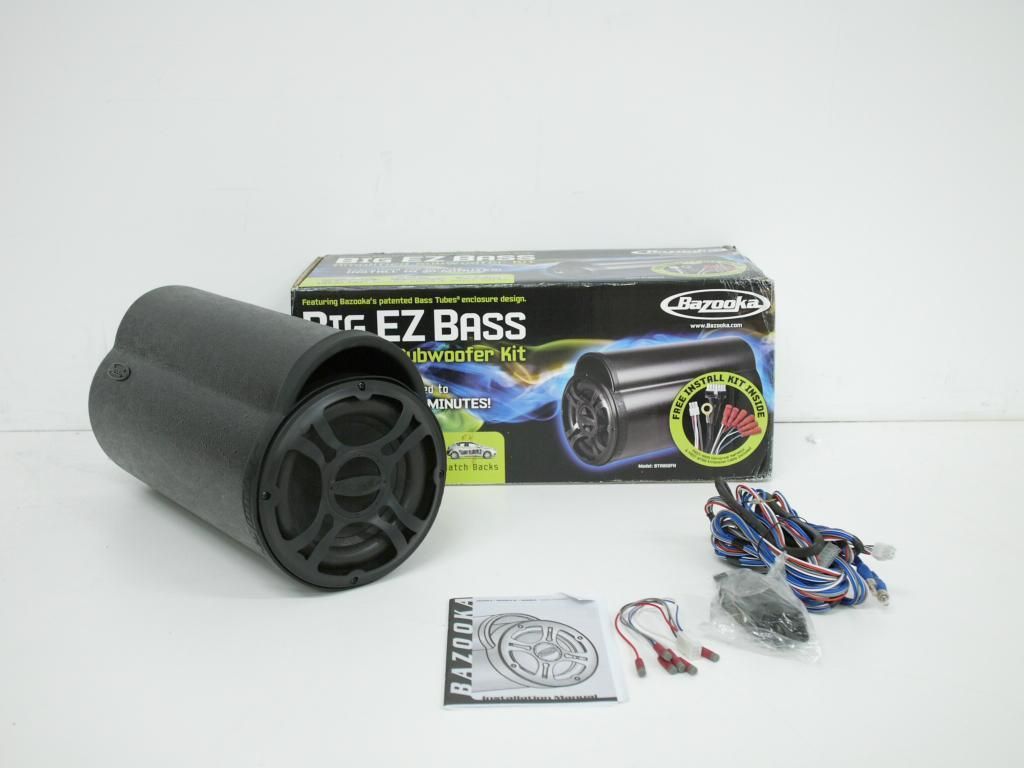 Bazooka BTA850FH Big EZ Bass Amplified Subwoofer Kit