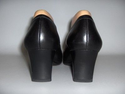 Beautifeel Blk Leather Comfort Career Dress Pumps US 10 EUR 41