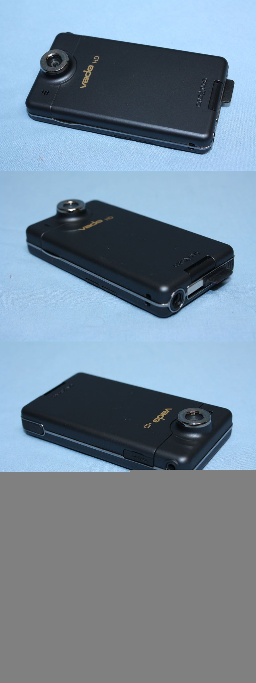 Creative Labs Vado HD 2nd Gen VF0584 Black 4GB Pocket Camcorder