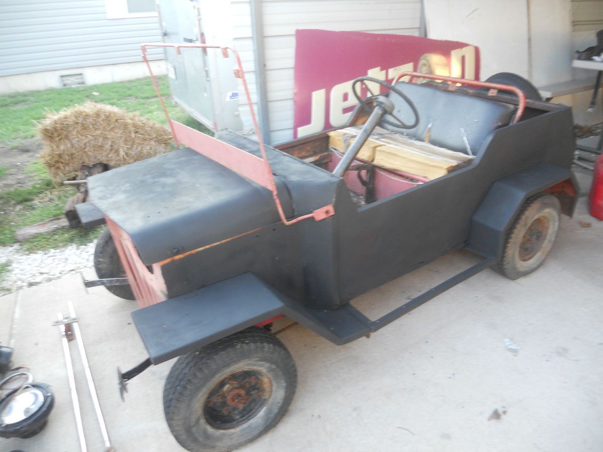 Cushman Super Husky OMC Jeep Golf Cart Golfcart Kart RARE