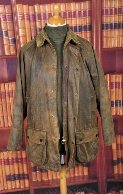 Superb Barbour Beaufort Natural Weathered Jacket M