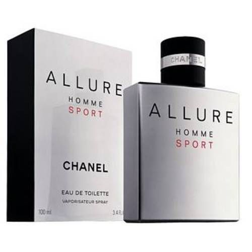 1ALLURE Homme Sport by CHANEL3 4oz Mens Eau de Toilette New SEALED in 