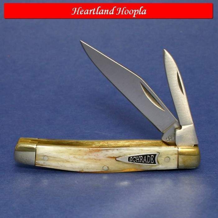 Schrade Middleman Jack Knife wth Celluloid Handles