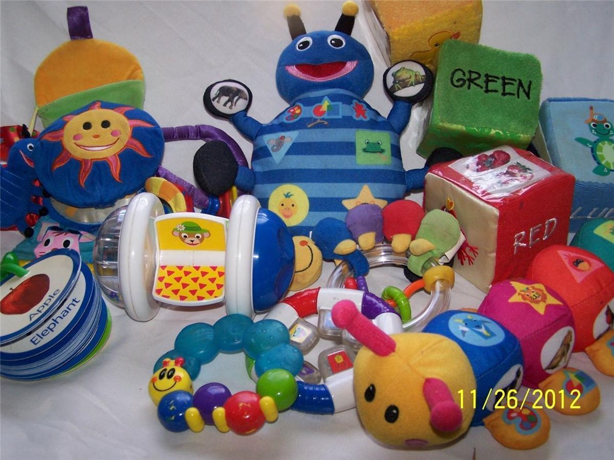 12pc Lot Baby Einstein Toys Baby Developmental Learning Infant Toddler On Popscreen