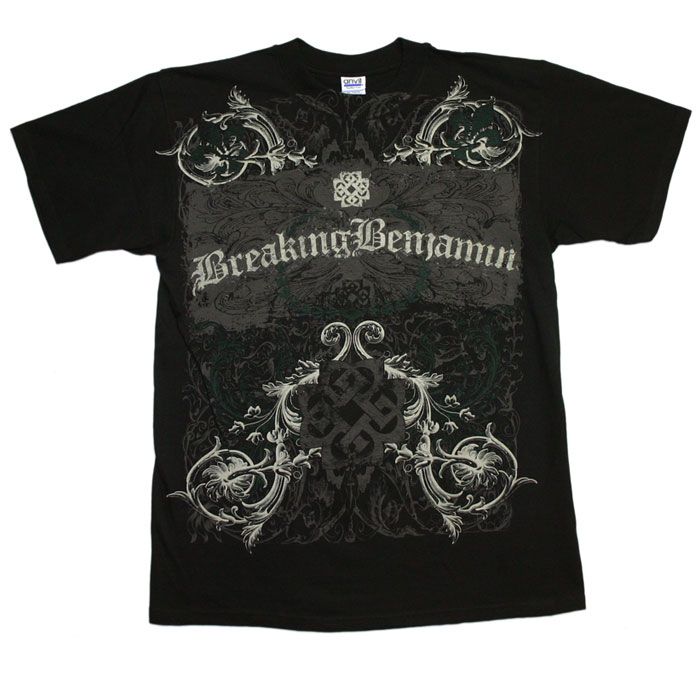 Breaking Benjamin Breaking Scroll T Shirt