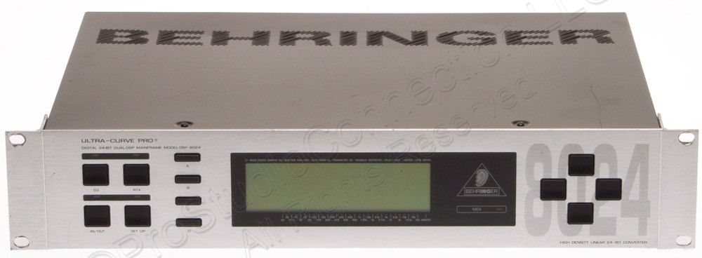 Behringer DSP8024 31 Band Equalizer RTA Balanced Audio